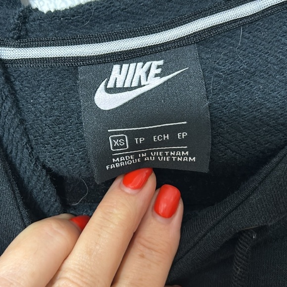 NIKE NSW RALLY METALLIC PULLOVER HOODIE SIZE XS - Picture 4 of 5